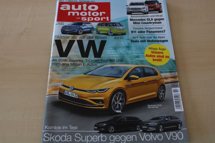 Deckblatt Auto Motor und Sport (02/2018)